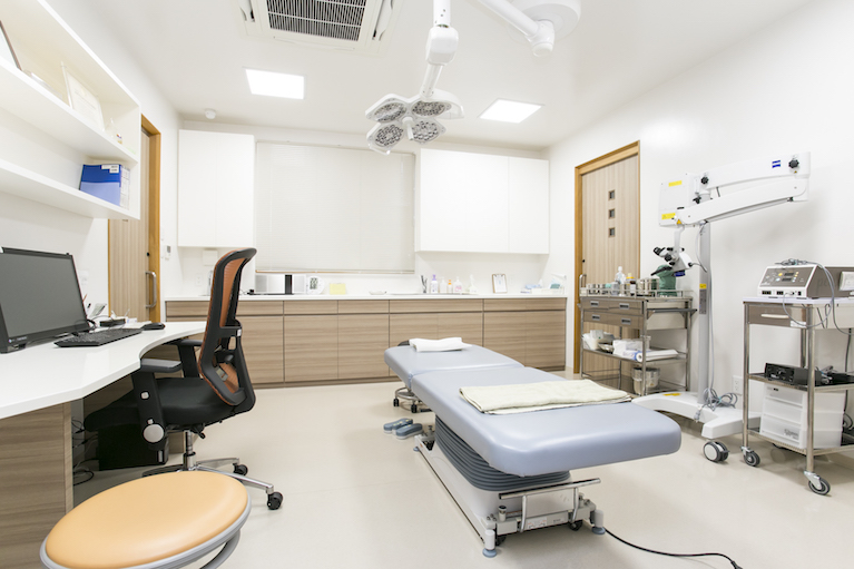 目的に応じた専用室（個室）を完備